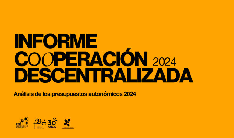 Presupuestos Autonómicos de Cooperación 2024